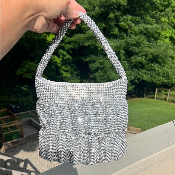 Evening Bag Clutch for Women Ladies Sparkling Party Cocktail - Picture 3 of 12